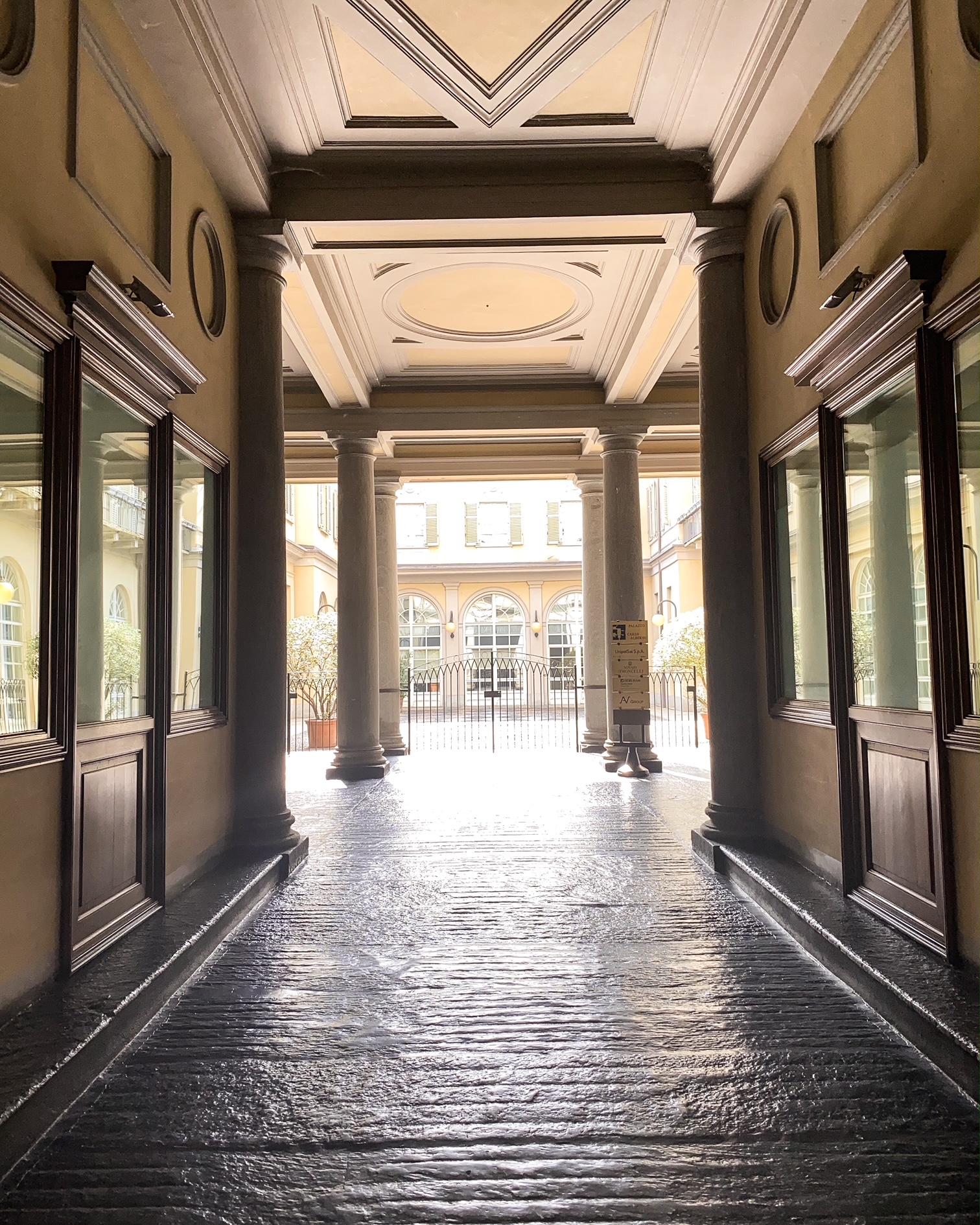 Entrée d'un palazzo