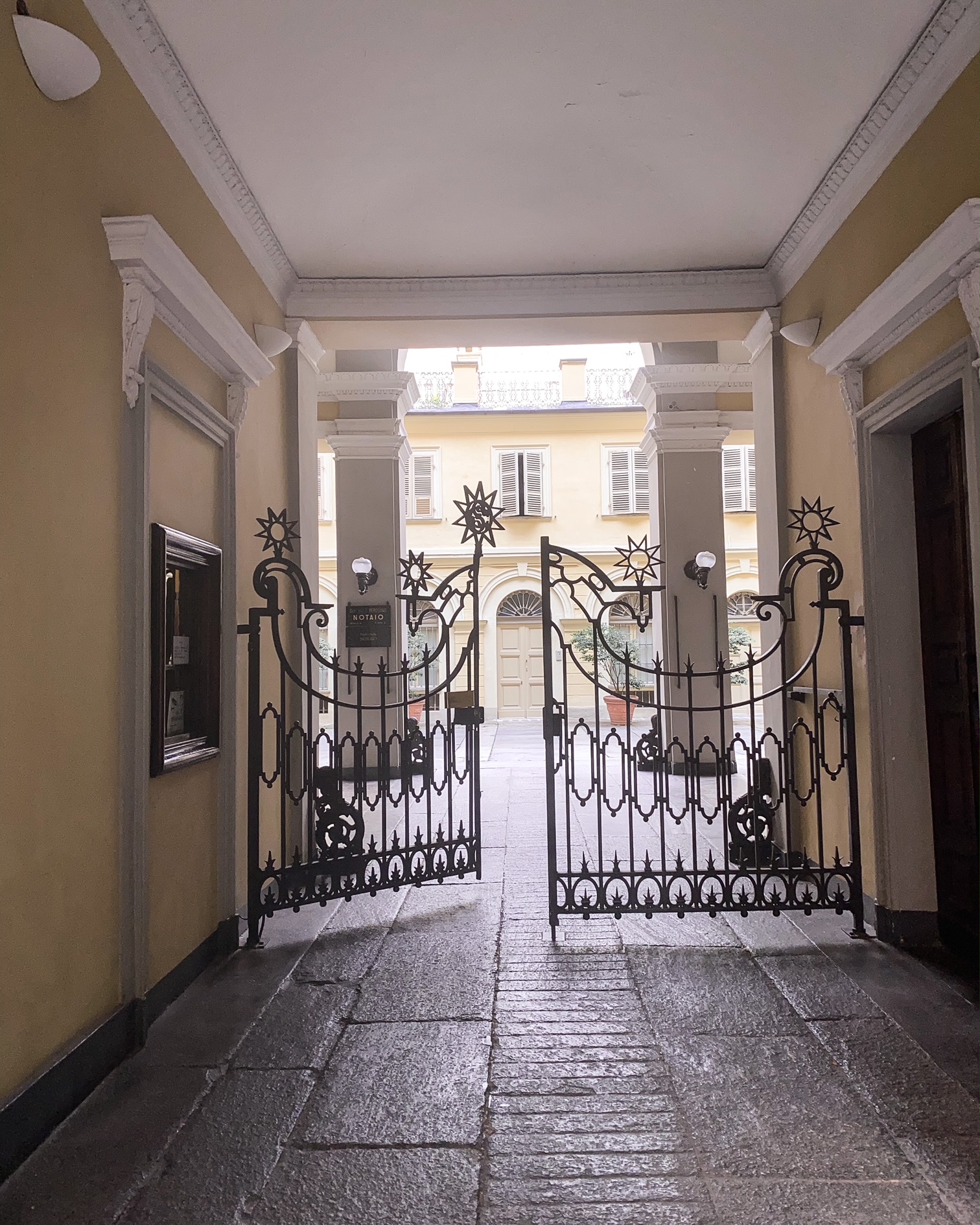 Entrée d'un palazzo