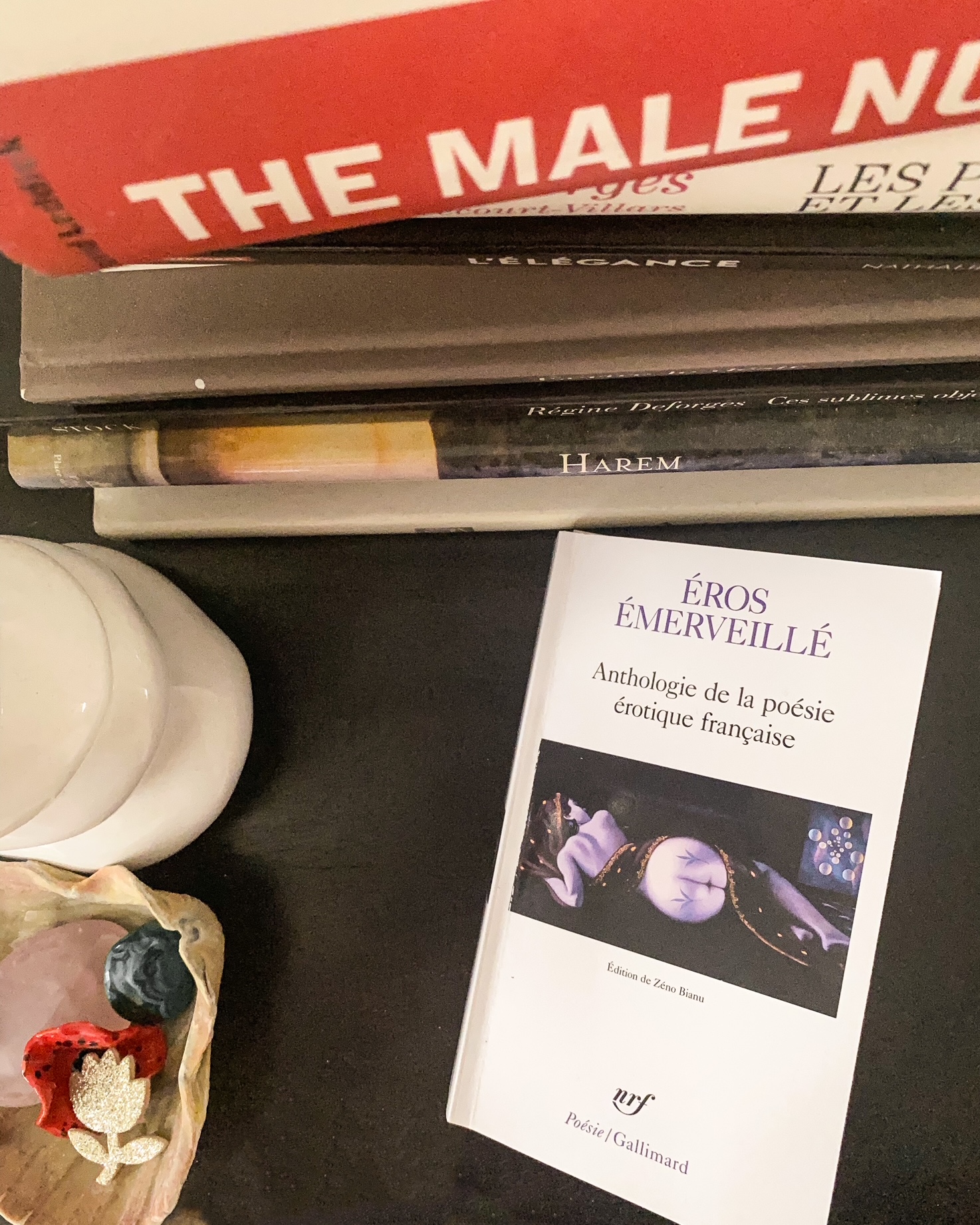 Eros émerveillé : anthologie de la poésie érotique française