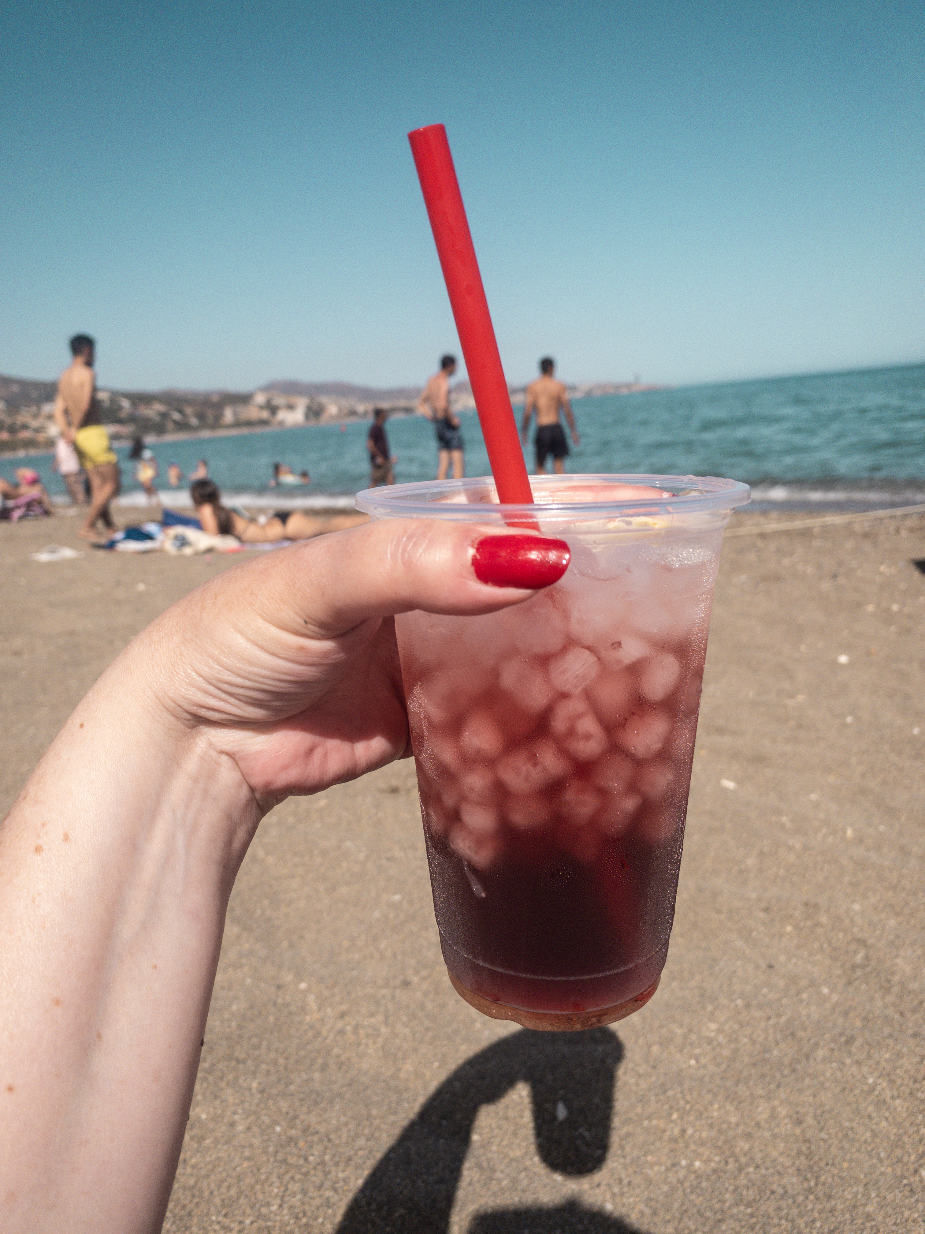 Sangria sur la plage