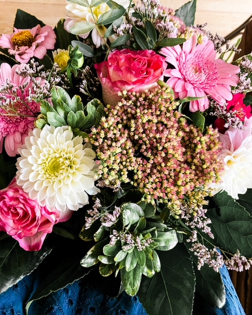 Un bouquet de fleurs