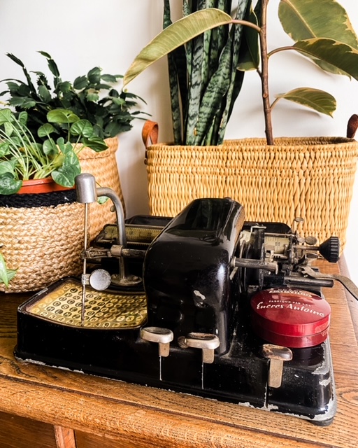 Une nouvelle machine à écrire