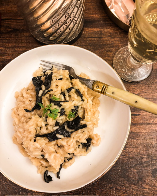 Risotto aux trompettes de la&nbsp;mort