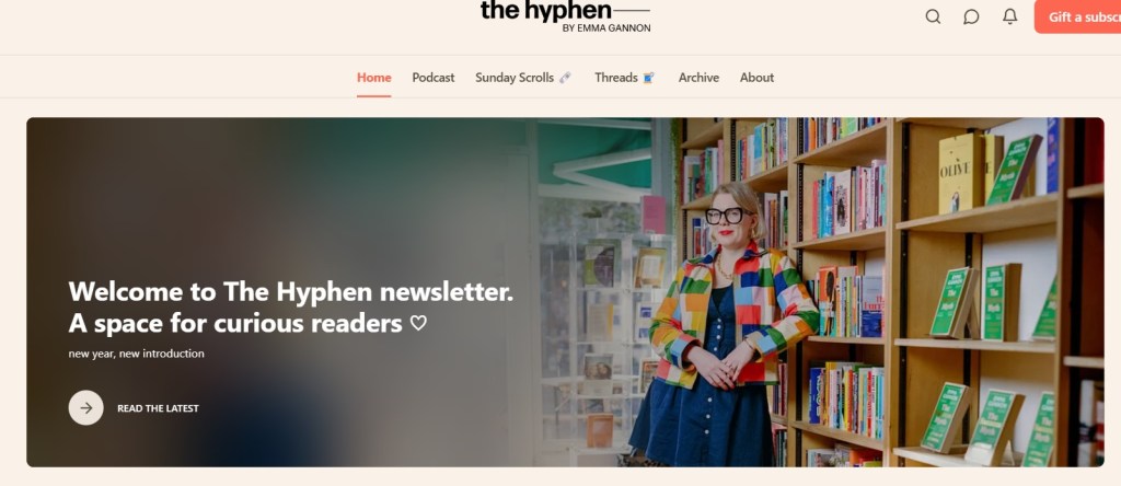 the hyphen