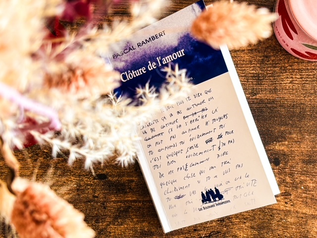 Clôture de l&rsquo;amour, de Pascal&nbsp;Rambert