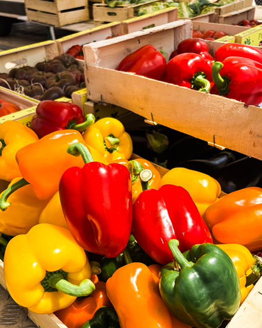 Les couleurs du marché