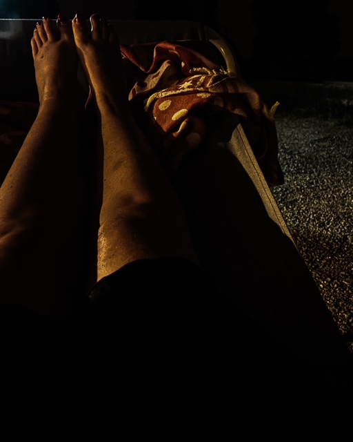 Respirer la nuit et regarder les étoiles