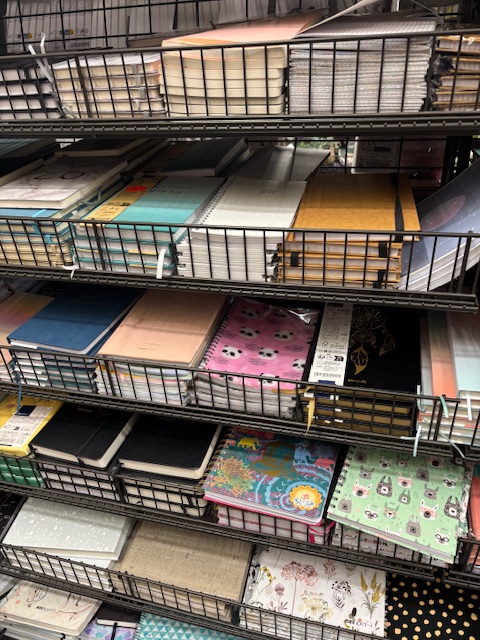 Une montagne de nouveaux carnets