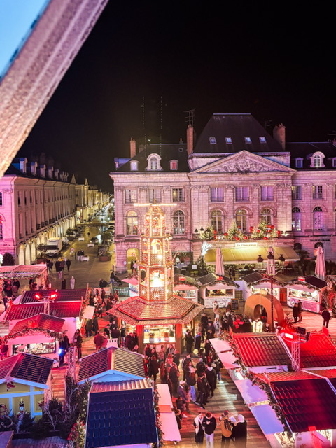 La grande roue, de nuit