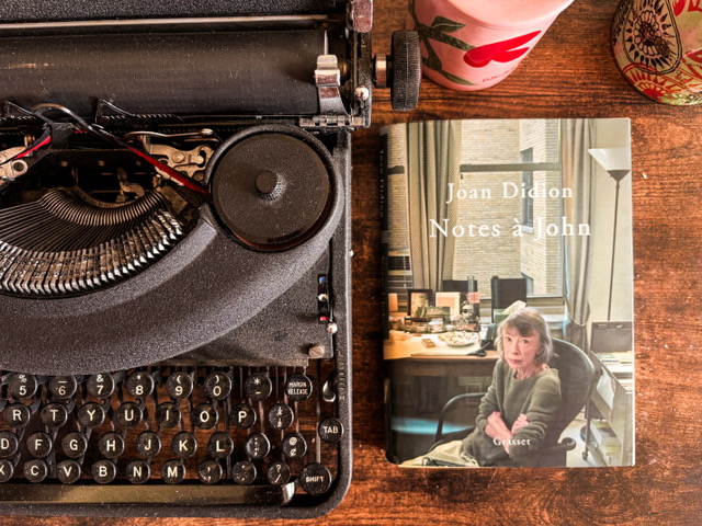 Notes à John, de Joan Didion